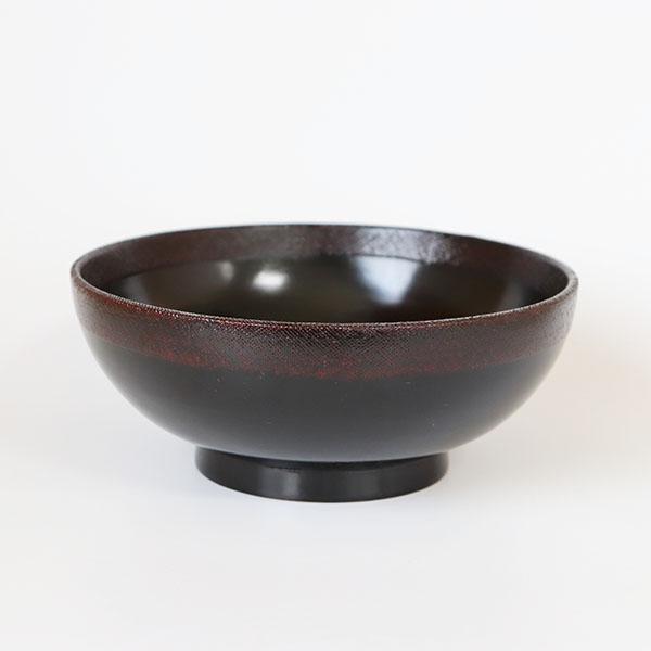 麺鉢 どんぶり 和食器 木製 漆塗り 布貼り 大 曙 黒 漆器 1350ml 麺鉢 どんぶり 和食器 木製 漆塗り 布貼り 大 曙 黒 漆器 1350ml