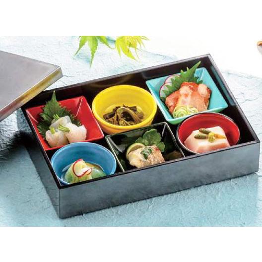 重箱 弁当箱 長手 玉手重 日本製 銀 1段 オードブル おばんざい 箱 和