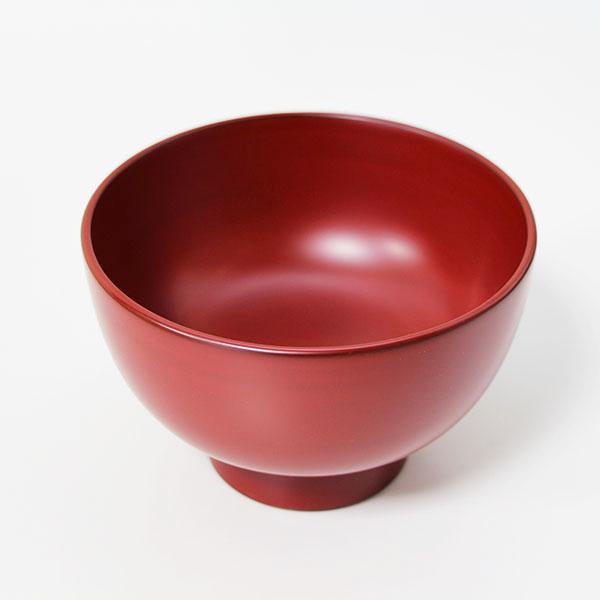 雑煮椀 合鹿椀 お椀 汁椀 木製 日本製 古代朱 畠中作 600ml 漆器 越前