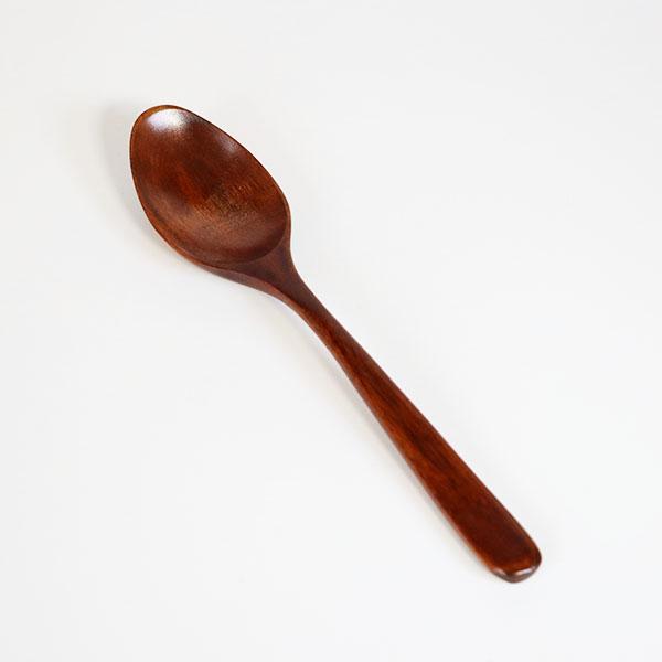 木製 スプーン 食洗機対応 漆塗り カレースプーン 18.5cm 1本 天然木
