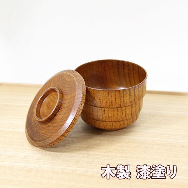 朱飯椀　2個　漆器作家　木製　塗り椀 漆器 お椀 めし椀 2色 栃 天然木 （古代朱漆塗・総黒漆塗） | な