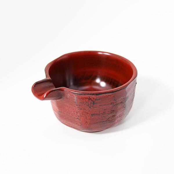 片口 木製 漆器 はつり 根来 漆塗り 180ml 酒器 日本酒 鉢 小鉢 ボウル