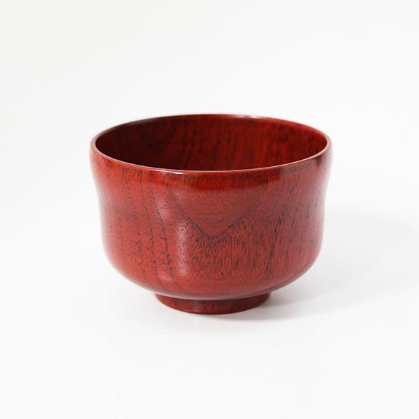 お椀 汁椀 木製 ひさご 朱塗り 漆器 漆塗り 300ml お碗 味噌汁 スープ