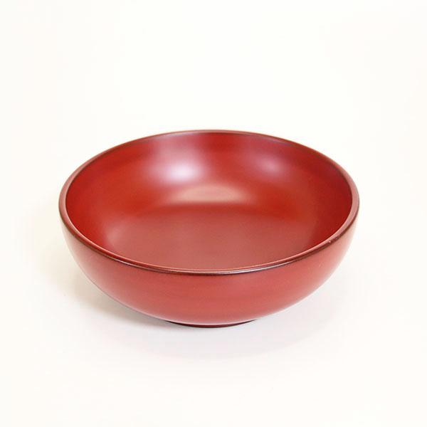 スープ皿 丼 カレー皿 古代朱 畠中作 越前漆器 越前塗 和食器 木製 漆