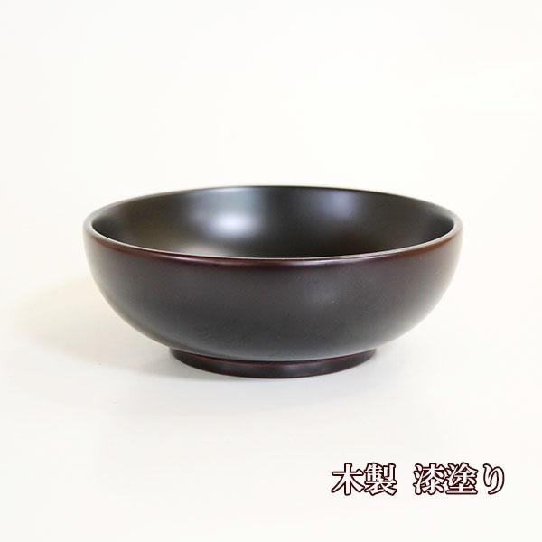 スープ皿 丼 カレー皿 溜 畠中作 越前漆器 越前塗 和食器 木製 漆塗り