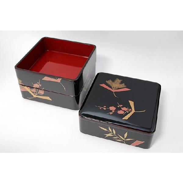 【6.5寸三段本重箱】天然木 漆塗り 結びのし 蒔絵 6.5寸三段本重箱天然木 漆塗り 結びのし 蒔絵 2025年