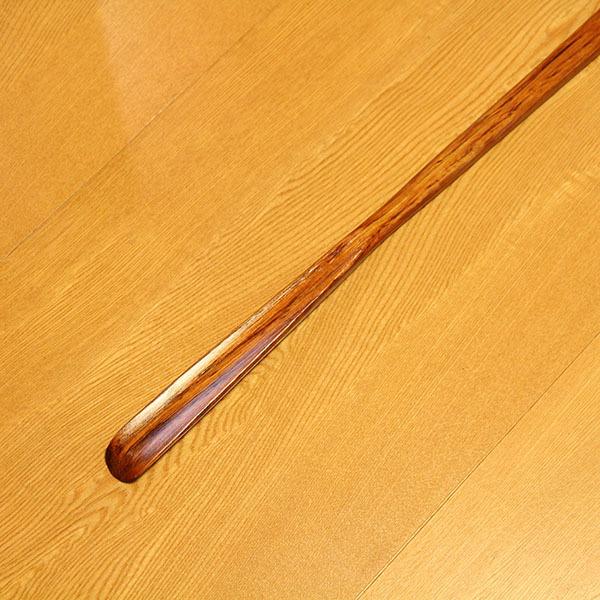 靴べら スタンド セット 木製 ロング 75cm 茶 漆塗り くつべら 靴ベラ