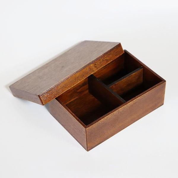 木製 弁当箱 長角 長方形 漆塗り 800ml お弁当箱 うな重 器 食器 大人