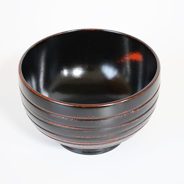 お椀 汁椀 木製 千筋 曙塗り 漆器 漆塗り 300ml お碗 味噌汁 スープ