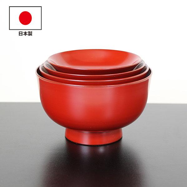 四つ椀 古代朱 畠中作 国産 日本製 木製 漆器 お椀 汁椀 吸物椀 雑煮椀 小皿 中皿 茶懐石 : 漆木屋 - 通販 - Yahoo!ショッピング
