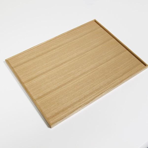 長角膳 長角盆 タモ 木製 お膳 お盆 トレー トレイ 国産 日本製 越前