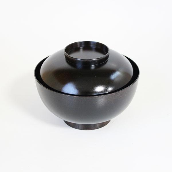 梅椀 2客 大椀 蓋付き煮物椀 骨董品 雑煮椀 梅椀