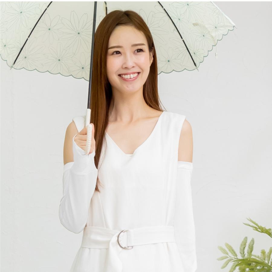 アームカバー シルク 100% 冷感 ゆったり メール便送料無料 絹