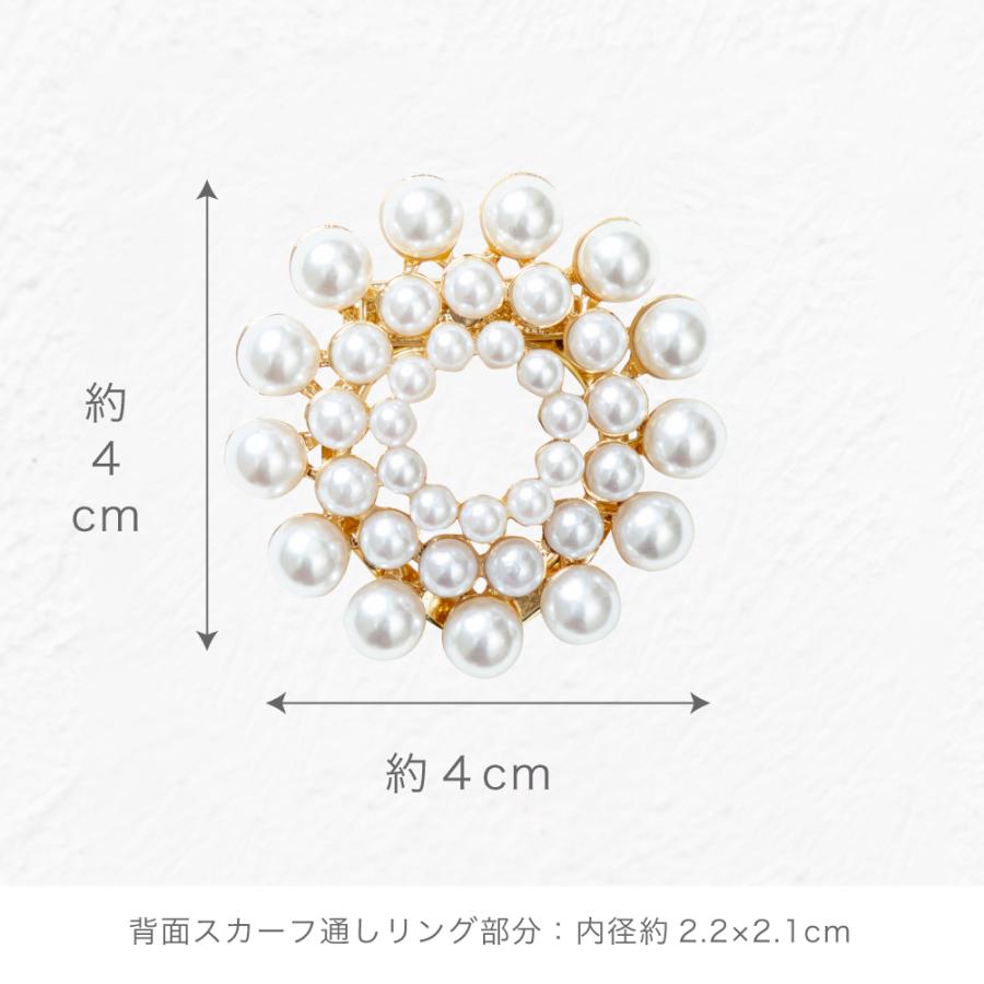 スカーフリング 送料無料 スカーフクリップ 上品 かわいい スカーフ
