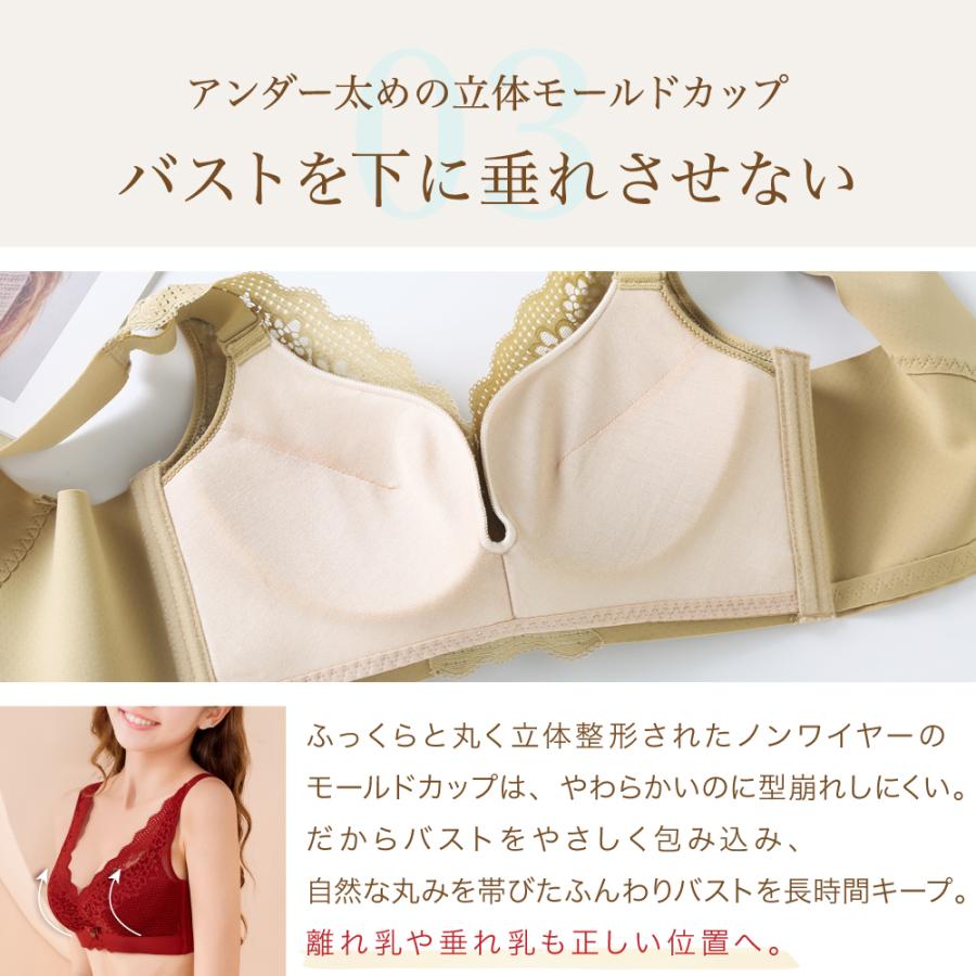 シルク　ブラジャー　ノンワイヤー　2個セット 楽天市場】ブラジャー シルク レース フルカップ ワイヤレス