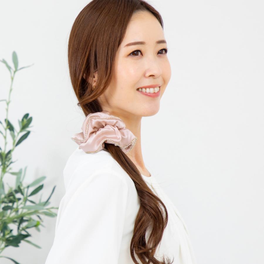 シュシュ 送料無料 シルク 100% ヘアアクセサリー ヘアゴム シュシュ 送料無料 シルク 100% ヘアアクセサリー ヘアゴム