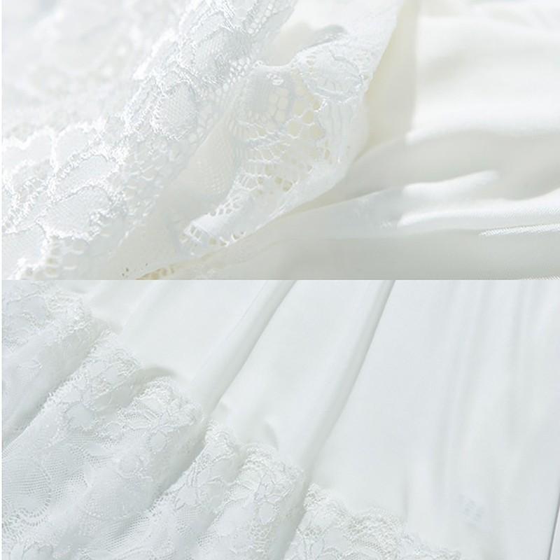 キャミワンピース メール便送料無料 シルク レース シルク100