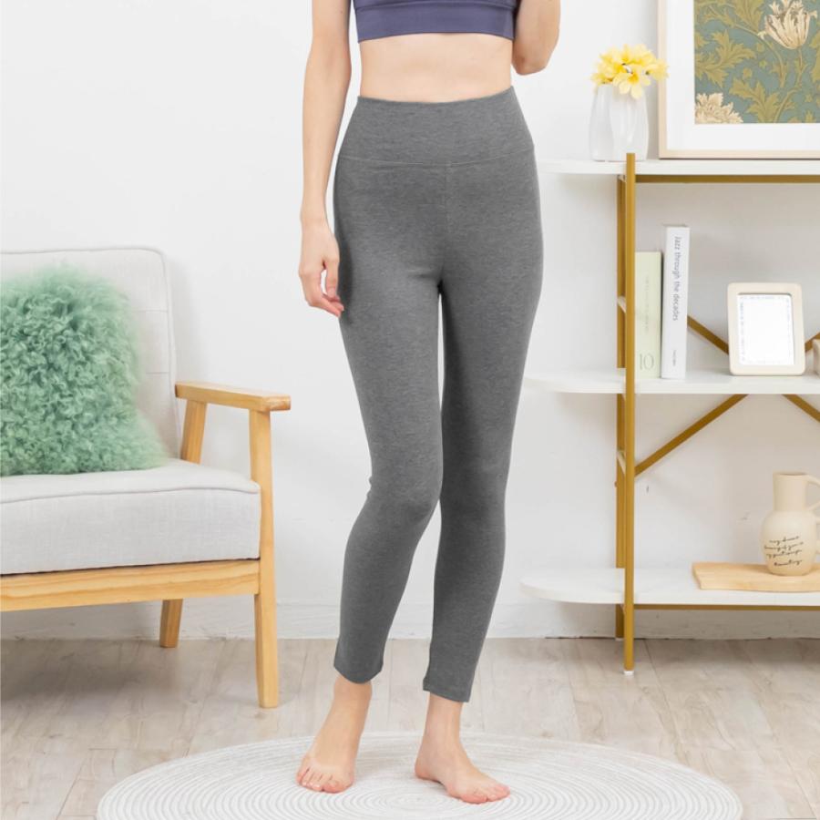 レギンス ハイライズ 送料無料 シルク ブレンド コットン タイツ