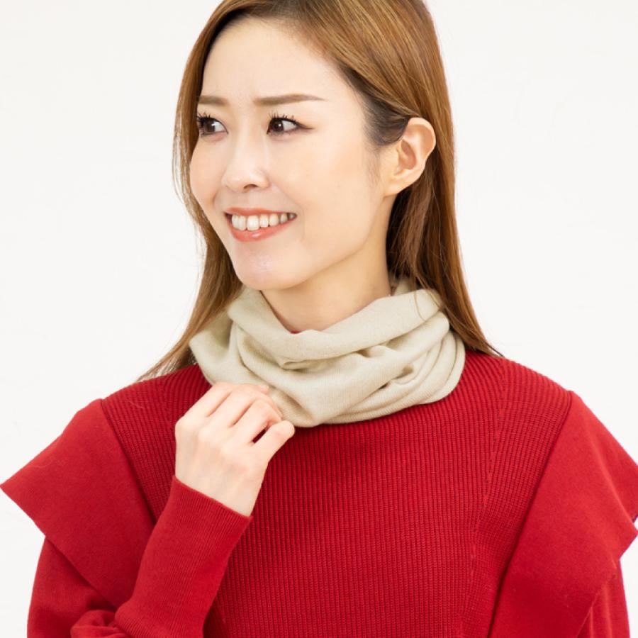 ネックウォーマー シルク カシミヤ 送料無料 天然素材 ストール