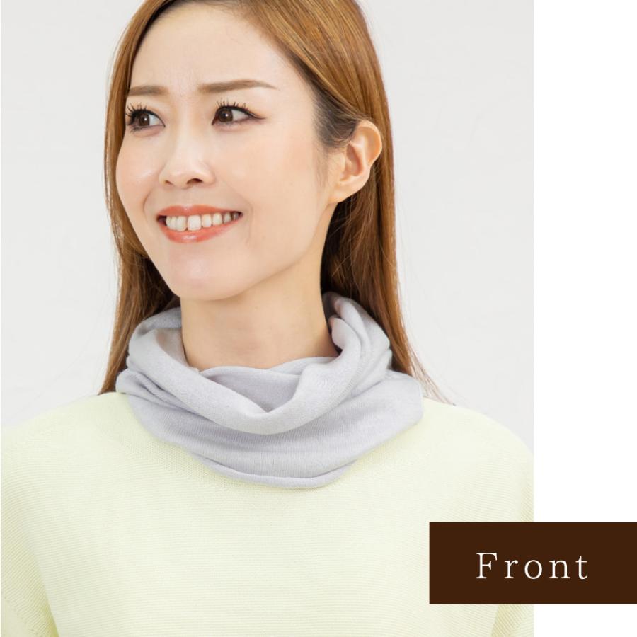 ネックウォーマー シルク カシミヤ 送料無料 天然素材 ストール
