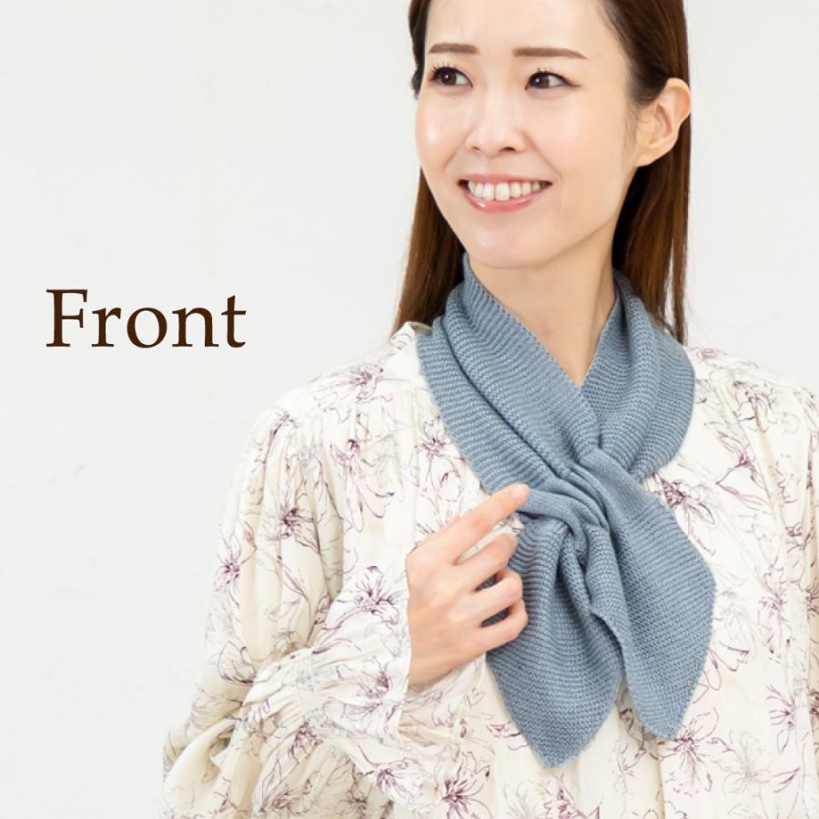 マフラー シルク カシミヤ リボン ティペット ストール ネック