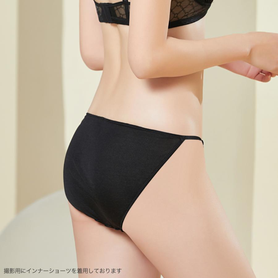 シルク ショーツ 送料無料 絹 ローライズ 美尻 肌側 シルク100% セクシー 可愛い パンツ 締め付けない 肌に優しい お尻 ニキビ 黒ずみ かわいい レディース |  | 15