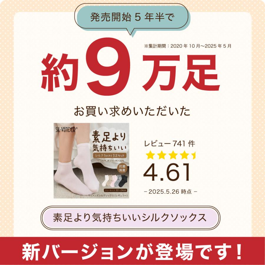 【本日限定値下完売品未使用箱付】『Berluti』シルクポケチ+靴下2足セット レディースシルクソックス3足セット(22-24cm) - シルク専門店SIL