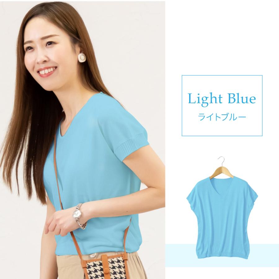 20代 ファッション COOHEM | コットン 半袖ニットシャツ WOMEN