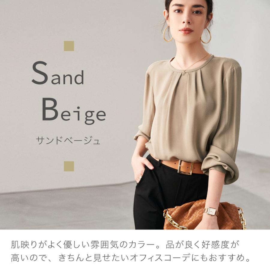 シルク 100% ブラウス トップス 送料無料 長袖 レディース シルク 100% ブラウス トップス 送料無料 長袖 レディース