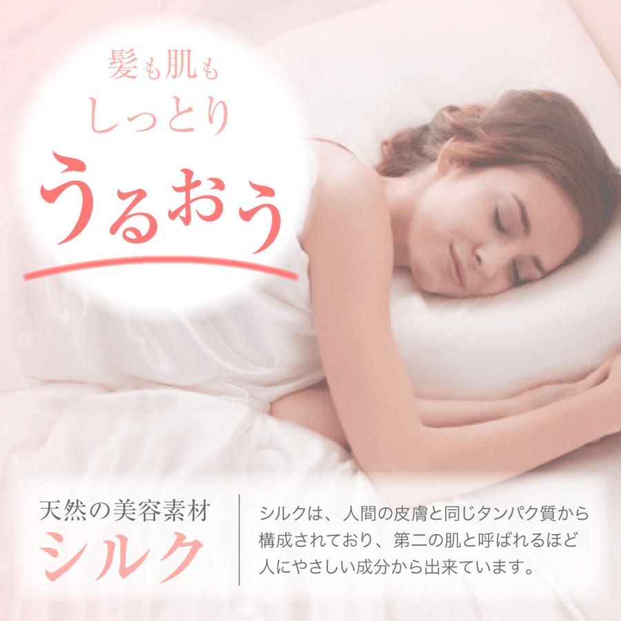 日本安心 枕カバー メール便 シルク 両面 まくらカバー 厚手 19匁 寝癖 美髪 薄毛 Silk 絹枕カバー オンラインストア大セール Ssl Daikyogo Or Jp