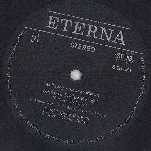 中古LPレコード＞モーツァルト：交響曲31番K．297「パリ」，38  