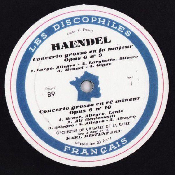 ＜中古LPレコード＞ヘンデル：合奏協奏曲Ｏｐ．６（全１２曲）｜silent-tone-record｜02
