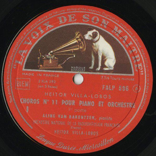 ＜中古LPレコード＞ヴィラ・ロボス：ショーロ２，５，１１番，バキアナ・ブラジレイラ１番｜silent-tone-record｜03