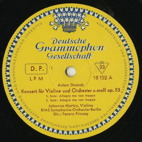 ＜中古LPレコード＞ドヴォルザーク：Ｖｎ協奏曲Ｏｐ．５３_2