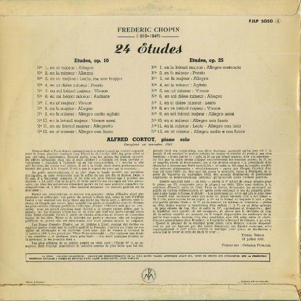 クラシック ＜中古LPレコード＞ショパン：24の練習曲Op．10，25
