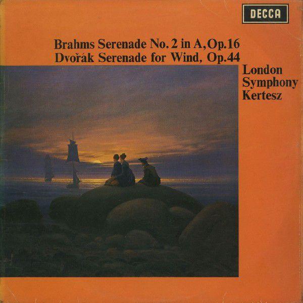 ＜中古古典派音楽LPレコード盤＞ブラームス：小夜曲２番Ｏｐ．１６，ドヴォルザーク：小夜曲Ｏｐ．４４