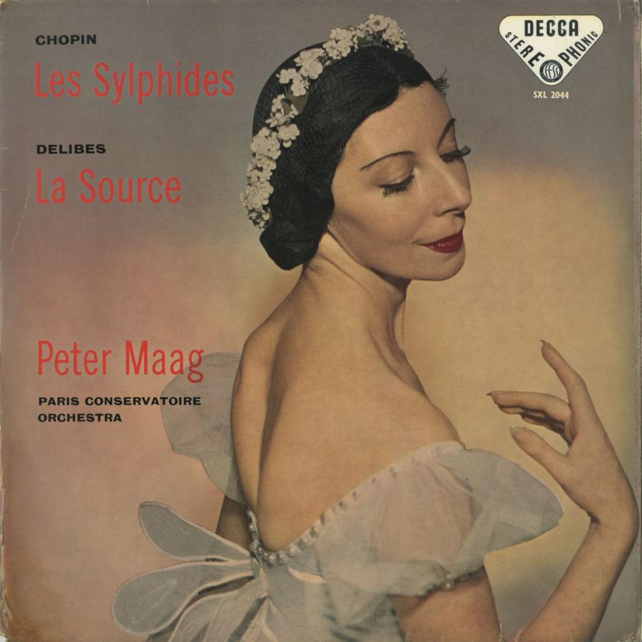 ＜中古クラシックLPレコード＞「バレエ音楽集」ショパン（ダグラス編）：レ・シルフィード，ドリーブ：泉