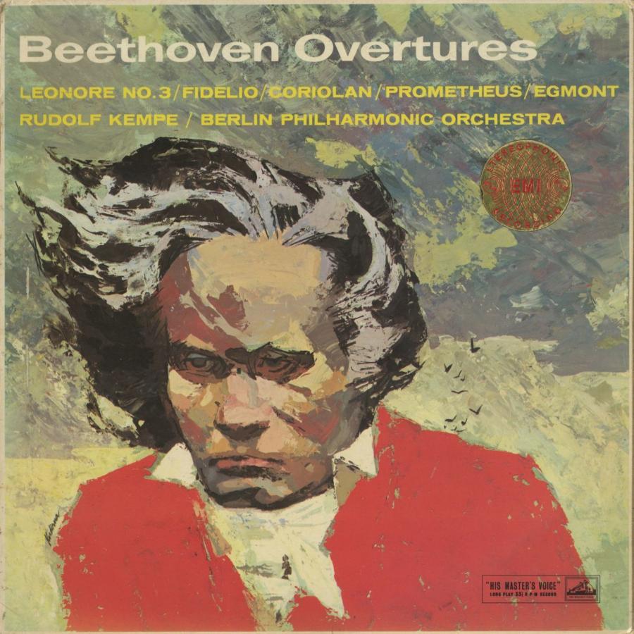 中古クラシックlpレコード ベートーヴェン 序曲集 フィデリオ レオノーレ３番 コリオラン 他 ｒ ケンペ指揮ベルリンｐｏ 英hmv Asd 336 Www Icvbrasil Com