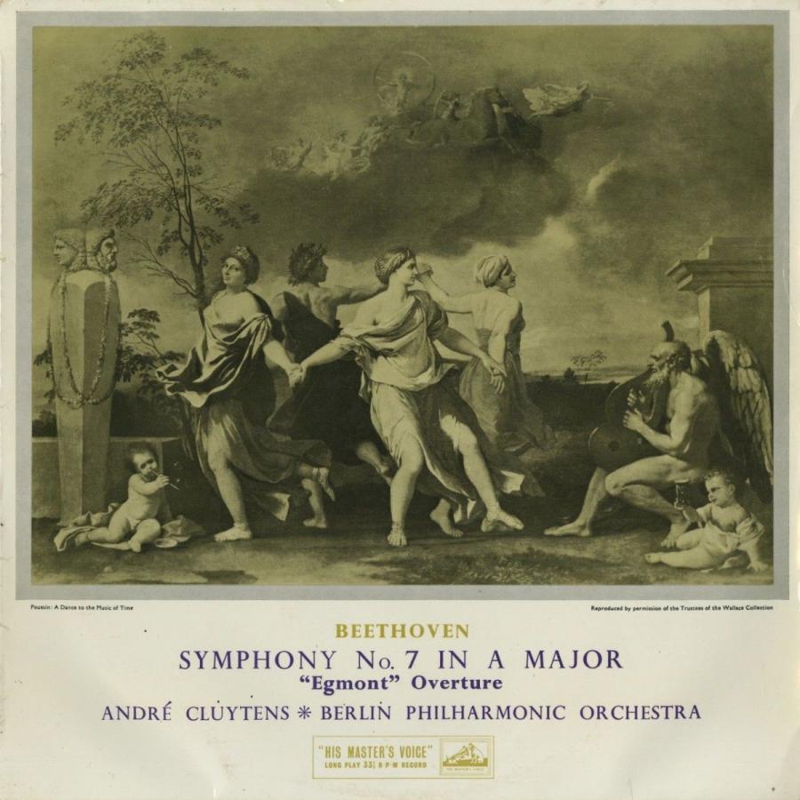 中古クラシックlpレコード ベートーヴェン 交響曲７番ｏｐ ９２ エグモント序曲 ａ クリュイタンス指揮ベルリンｐｏ 英hmv Alp 1576 2911 Silent Tone Record 通販 Yahoo ショッピング