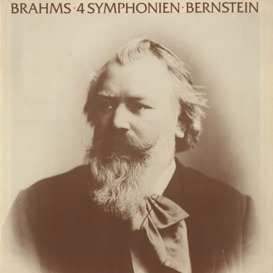  ＜中古クラシックLPレコード＞ブラームス：交響曲1〜4番，大学祝典序曲，他/Ｌ．バーンスタイン指揮ウィーンｐｏ．/独DGG：2741 023