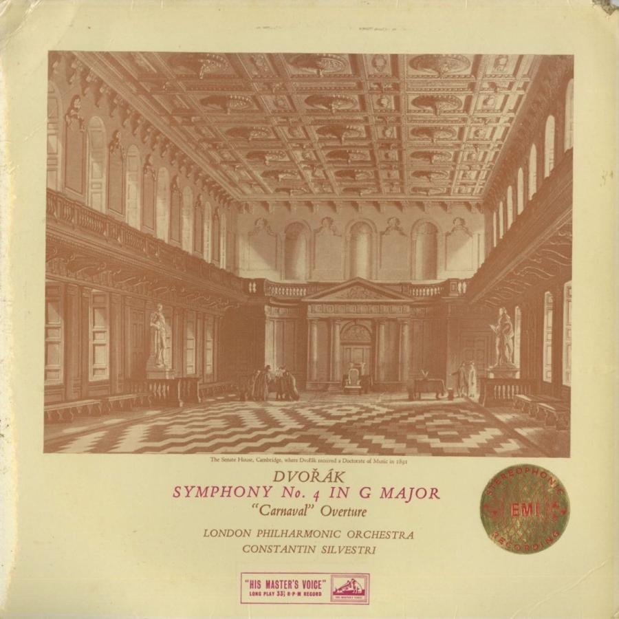 中古クラシックlpレコード ドヴォルザーク 交響曲7番op 70 ｃ シルヴェストリ指揮ウィーンｐｏ 英hmv Asd 470 Www Ghostpresenter It