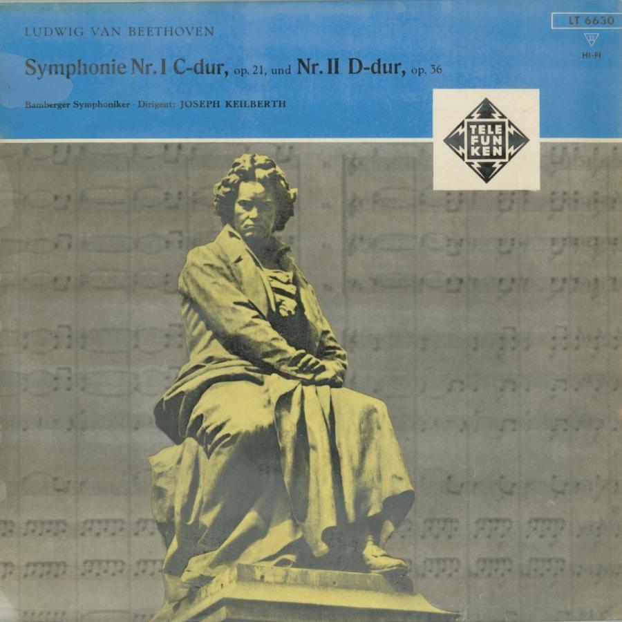 ベートーヴェン：交響曲1番Op.21，2番Op.36