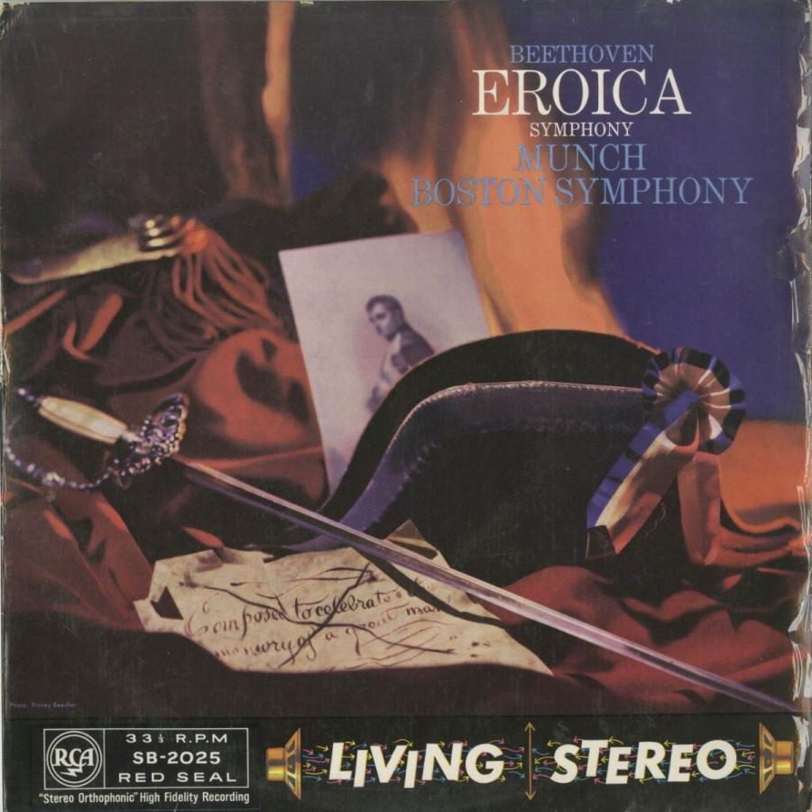 ＜中古クラシックLPレコード＞ベートーヴェン：交響曲3番Op.55「英雄」/Ｃ.ミュンシュ指揮ボストンｓｏ./英RCA：SB 2025