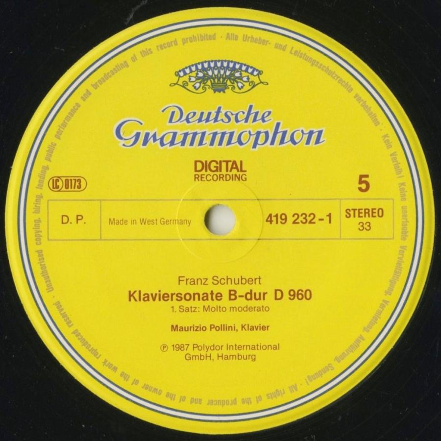 ＜中古クラシックLPレコード＞「シューベルト：後期ピアノ・ソナタ集」ソナタ19，20，21番，3つのピアノ曲（即興曲），アレグレット/Ｍ.ポリーニ（ｐｆ） シューベルト：後期ピアノ ソナタ集 ソナタ19，20，21番，3つのピアノ曲 即興曲 ，アレグレット/Ｍ ポリーニ ｐｆ