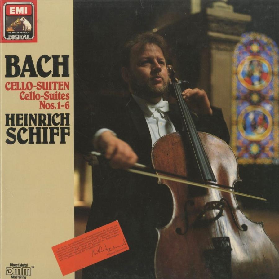 ＜中古クラシックLPレコード＞バッハ：6つの無伴奏チェロ組曲BWV.1007〜1012/Ｈ.シフ（ｖｃ）/独ELECTROLA：2700773