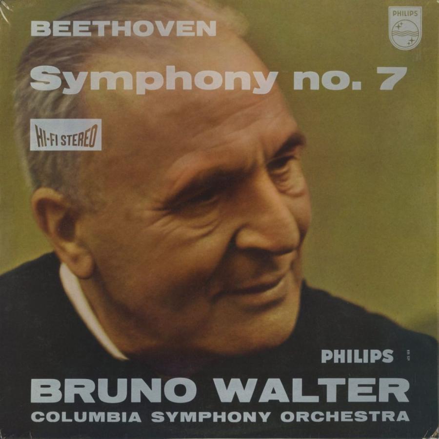 ＜中古クラシックLPレコード＞ベートーヴェン：交響曲7番Op.92/Ｂ.ワルター指揮コロンビアｓｏ./欧PHILIPS：835 529 AY