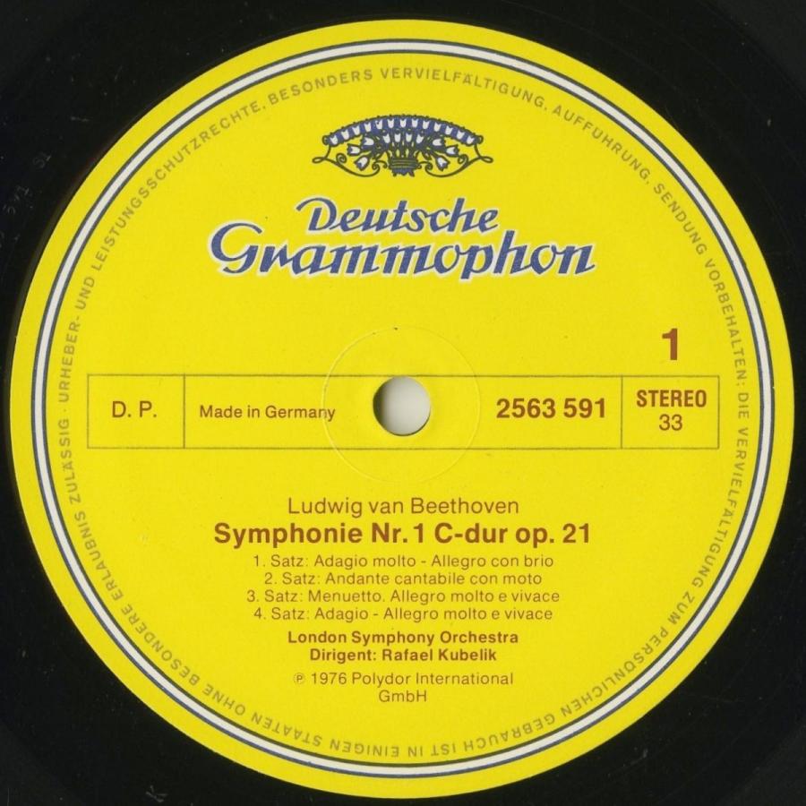 26【新品未使用】 ＜中古クラシックLPレコード＞ベートーヴェン：交響曲全集/Ｒ.クーベリック指揮ロンドンｓｏ.、コンセルトヘボウｏ.、ベルリンｐｏ.、イスラエルｐｏ.、他 【ZY5928410288】(21450円)