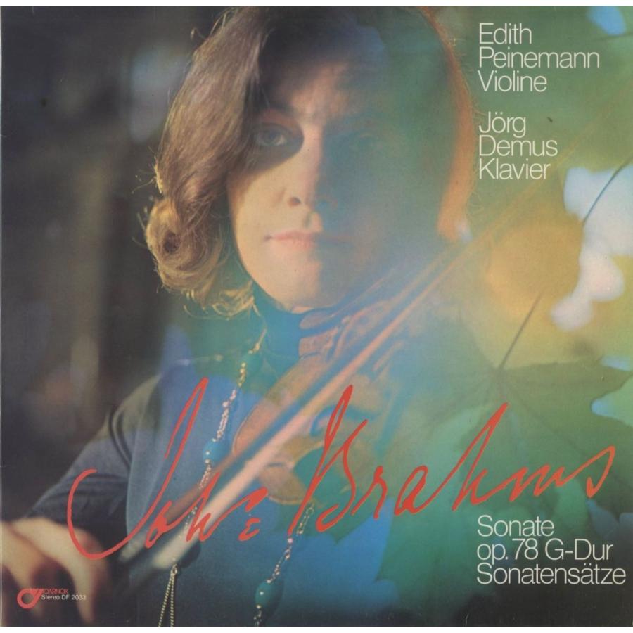 ブランド ＜中古クラシックLPレコード＞ブラームス：ヴァイオリン・ソナタ1〜3番，FAEソナタ〜間奏曲とスケルツォ/Ｅ.パイネマン（ｖｎ）Ｊ.デムス（ｐｆ）/DF 2032-3 【XUR1824124569】(66000円)