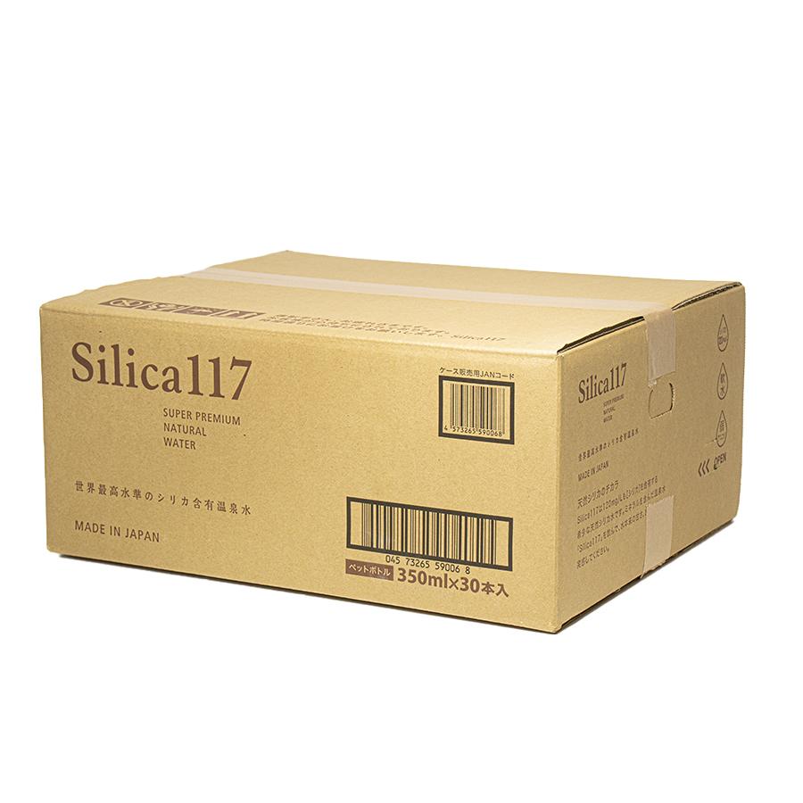 送料無料！Silica117 350ml(30本/箱) 美容 健康 ナチュラルミネラルウォーター 天然ミネラル水 天然温泉水 シリカ水 炭酸水素イオン水 軟水｜silica117｜04