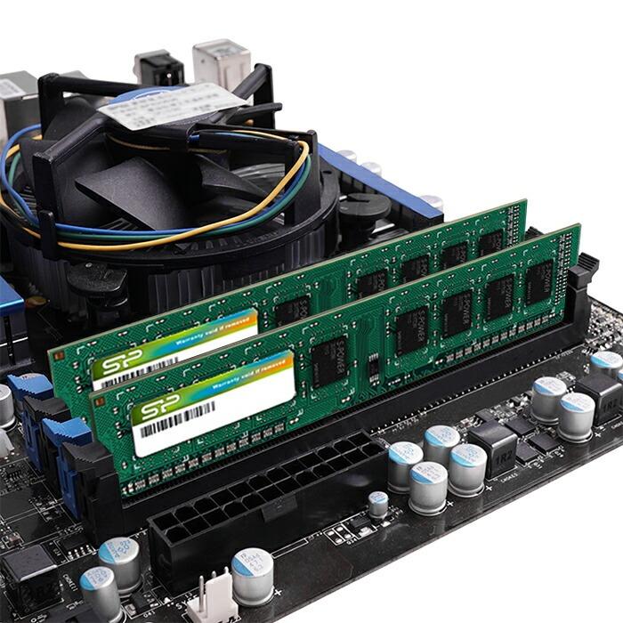 Silicon Power シリコンパワー DDR3 8GB(4GB×2枚) デスクトップ